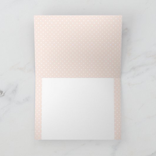  gefeliciteerd met nieuwe baby kaart (Binnen)