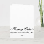 Gefeliciteerd met nieuwe babykaart kaart (Achterkant)