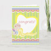 Gefeliciteerd met nieuwe babyKaarten Kaart (Voorkant)