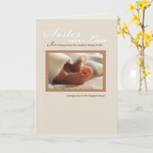 Gefeliciteerd met nieuwe babyvoeding kaart (Gele Bloem)