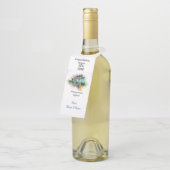 Gefeliciteerd met nieuwe Home Celebration Wine Lab Flessenhanger (Schuin)