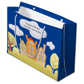 Gefeliciteerd met nieuwe homepage groot cadeauzakje (Voorkant Gekanteld)