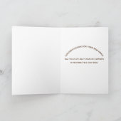 Gefeliciteerd met nieuwe startpagina - bruine inga kaart (Binnen)