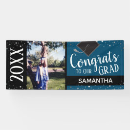 Gefeliciteerd met ons Afstudeerder één foto per ja Spandoek