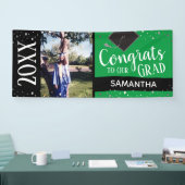 Gefeliciteerd met ons Afstudeerder één foto per ja Spandoek (Beurs)