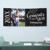 Gefeliciteerd met ons Afstudeerder één foto per ja Spandoek (Beurs)