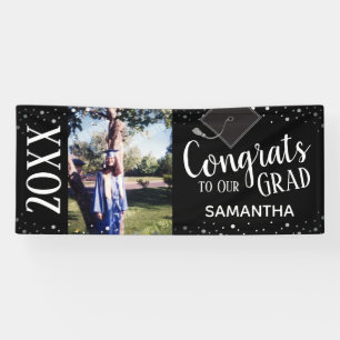 Gefeliciteerd met ons Afstudeerder één foto per  Spandoek