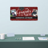 Gefeliciteerd met ons Afstudeerder twee fotoklasse Spandoek (Beurs)