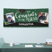 Gefeliciteerd met ons Afstudeerder Twee foto's per Spandoek (Beurs)