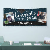 Gefeliciteerd met ons Afstudeerder Twee foto's per Spandoek (Beurs)