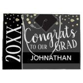 Gefeliciteerd met ons Afstudeerder voor elk jaar a Groot Cadeauzakje (Achterkant)