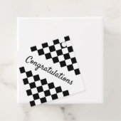 Gefeliciteerd met ons papieren Label (In situ)