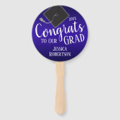 Gefeliciteerd met onze Afstudeerder klasse van 202 Handwaaier (Voorkant)