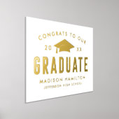 Gefeliciteerd met onze Afstuderen Graduation Party Folie Afdrukken (Laagn)