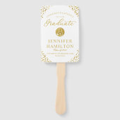 Gefeliciteerd met onze Afstuderen medische school Handwaaier (Voorkant)