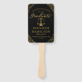 Gefeliciteerd met onze Afstuderen rechtenfaculteit Handwaaier (Voorkant)