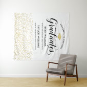 Gefeliciteerd met onze Gold Confetti Partij van tw Wandkleed (In Situ (horizontaal))