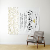 Gefeliciteerd met onze Gold Confetti Partij van tw Wandkleed (In Situ (horizontaal))