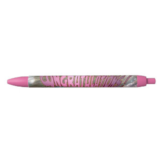 Gefeliciteerd met Peacock Pink Afstuderen Pen