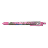 Gefeliciteerd met Peacock Pink Afstuderen Pen (Bodem)