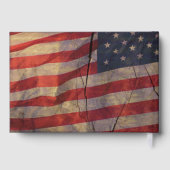Gefeliciteerd met pensionering Amerikaanse vlag Aa Gastenboek (Achterkant)