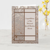 Gefeliciteerd met pensionering Ed. Advocate Kaart (Gele Bloem)