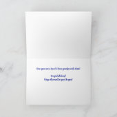 Gefeliciteerd met pensionering Oranje Tabby Kaart (Binnen)