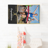 Gefeliciteerd met Photo Track-runner afstuderen Spandoek (Insitu)