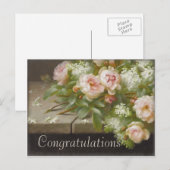 Gefeliciteerd met Raoul De Longpré CC0139 Briefkaart (Voorkant / Achterkant)