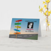 Gefeliciteerd met RdR-tekenen Foto naam Kaart (Gele Bloem)