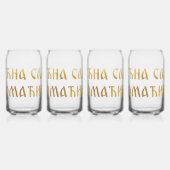 Gefeliciteerd met slava gastheer 05 blikvorm glas (Links)