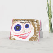 Gefeliciteerd met tandheelkundige examens kaart (Voorkant)