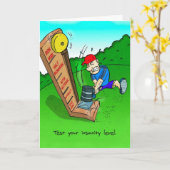 Gefeliciteerd met Triatlete - Insane Kaart (Gele Bloem)