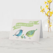 Gefeliciteerd met Triplets-GrandBaby's maken leven Kaart (Gele Bloem)