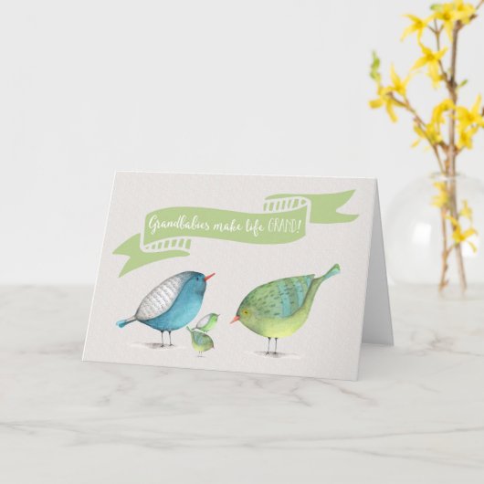 Gefeliciteerd met tweelingen-kleinbaby's maken lev kaart (Gele Bloem)