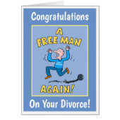Gefeliciteerd met uw echtscheiding. (Voorkant)