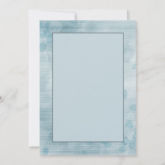 Gefeliciteerd met uw huwelijk bloemenboeket notitiekaartje (Achterkant)