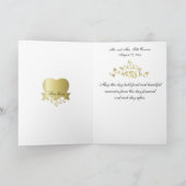 Gefeliciteerd met uw huwelijk Trouwkaart Kaart (Binnen)