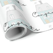 Gefeliciteerd met uw nieuwe Home Wrapping Paper Cadeaupapier (Rol Hoek)
