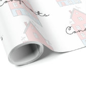 Gefeliciteerd met uw nieuwe Home Wrapping Paper Cadeaupapier (Rol Hoek)
