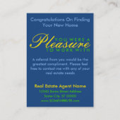 Gefeliciteerd met uw nieuwe huis (Crayola Shapes) Aanbevelingskaartje (Achterkant)