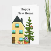 Gefeliciteerd met uw nieuwe huis kaart (Voorkant)