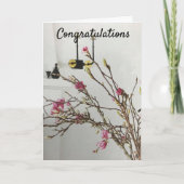 ** GEFELICITEERD MET UW NIEUWE HUIS" KAART (Voorkant)