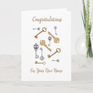 Gefeliciteerd met uw nieuwe huis SLEUTELS Kaart