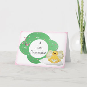 Gefeliciteerd met uw nieuwe kleindochterkaart kaart