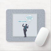 Gefeliciteerd met uw nieuwe Muismat (Funny) (Met muis)