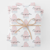 Gefeliciteerd met uw nieuwe papierbladen voor thui inpakpapier vel (In situ)