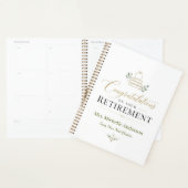 Gefeliciteerd Met Uw Pensioen Aangepaste Naam Planner (Display)