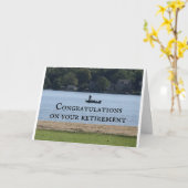 GEFELICITEERD MET UW ** PENSIOEN** KAART (Gele Bloem)