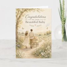 Gefeliciteerd met uw prachtige babykaart